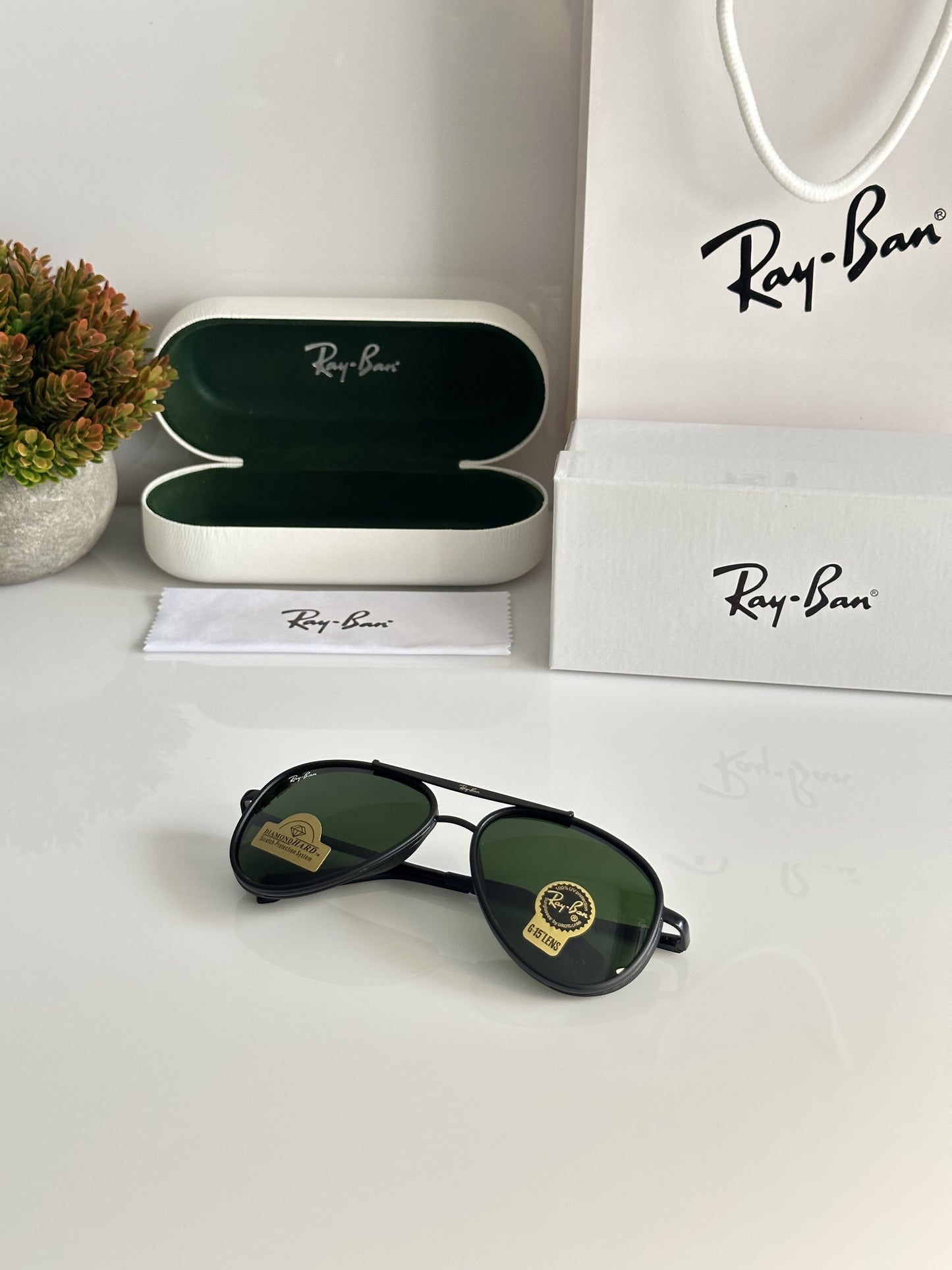 Rayban 4414 Black Green Unisex