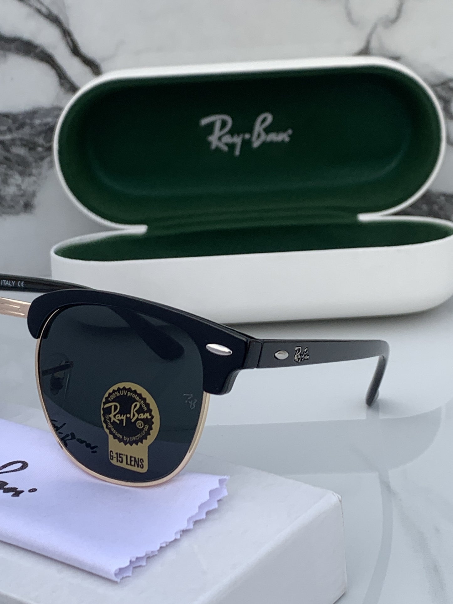 Rayban 3016 Black Gold Unisex