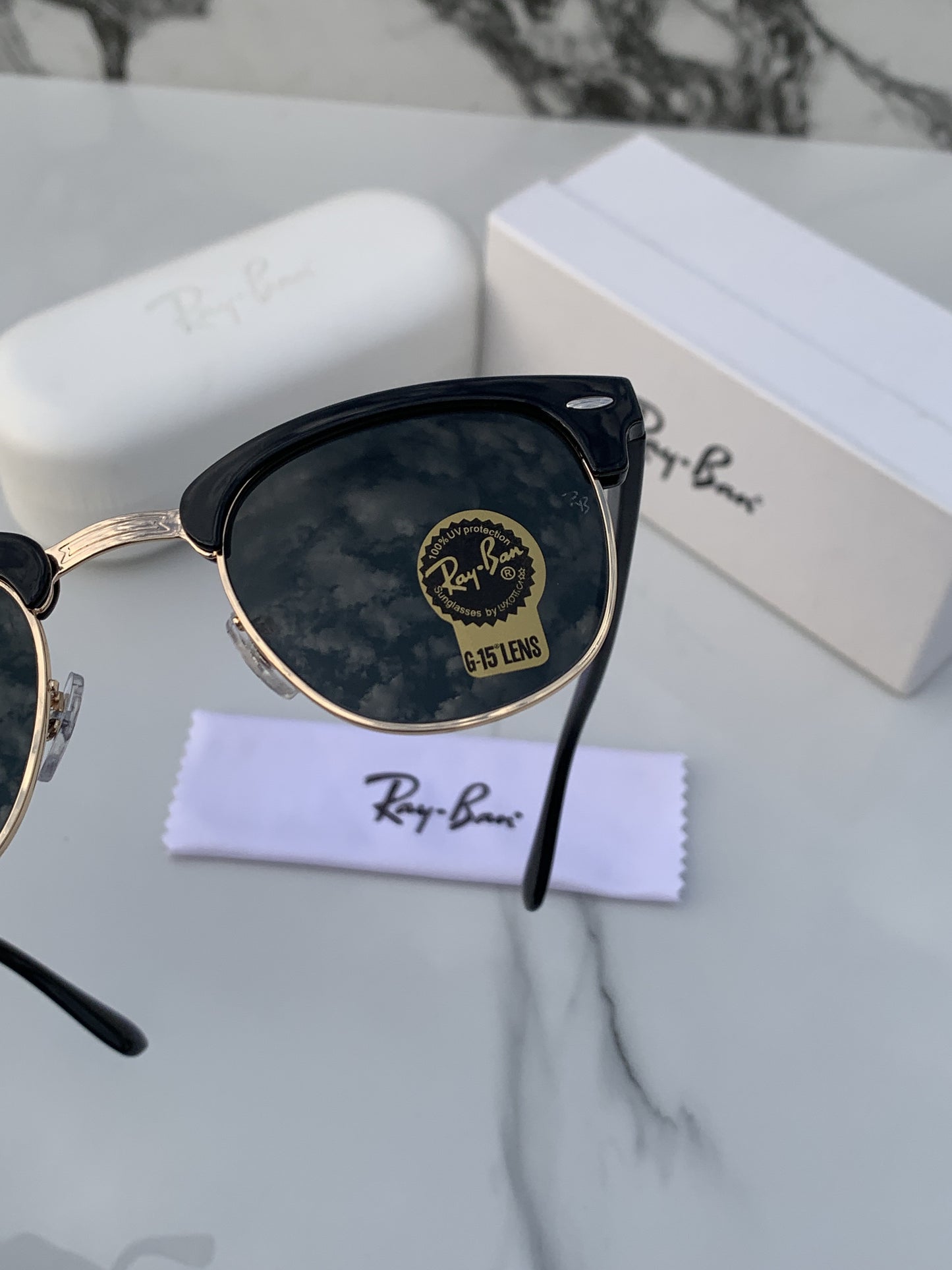 Rayban 3016 Black Gold Unisex