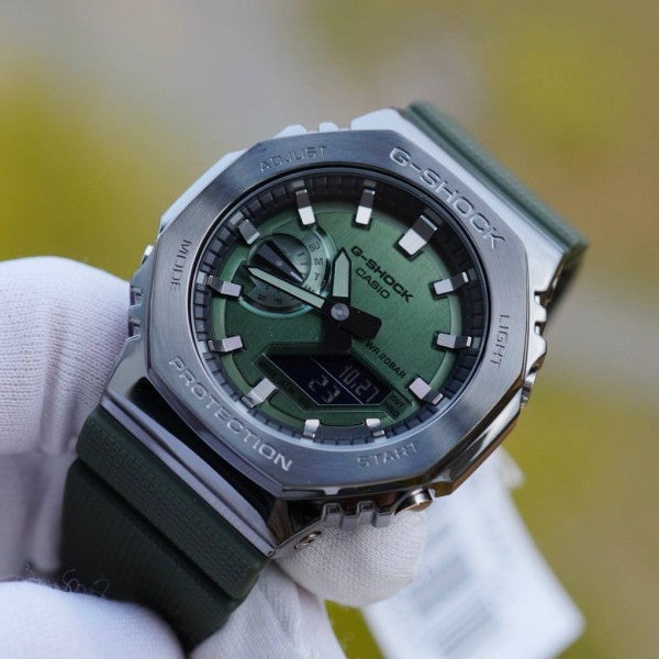 Gshock| Green Metal |G1159| 1:1 Quality