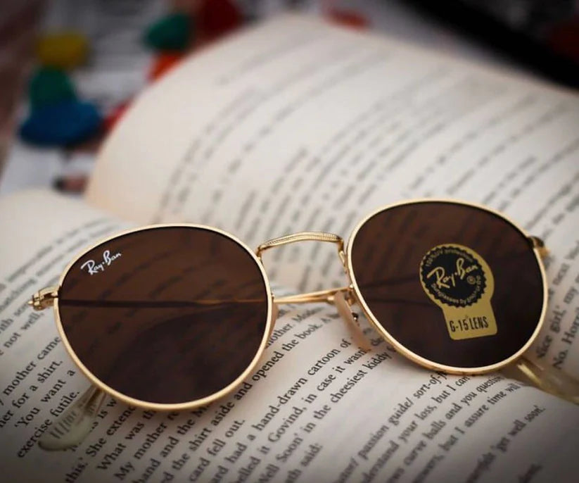 Rayban 3447 Brown & Gold Unisex