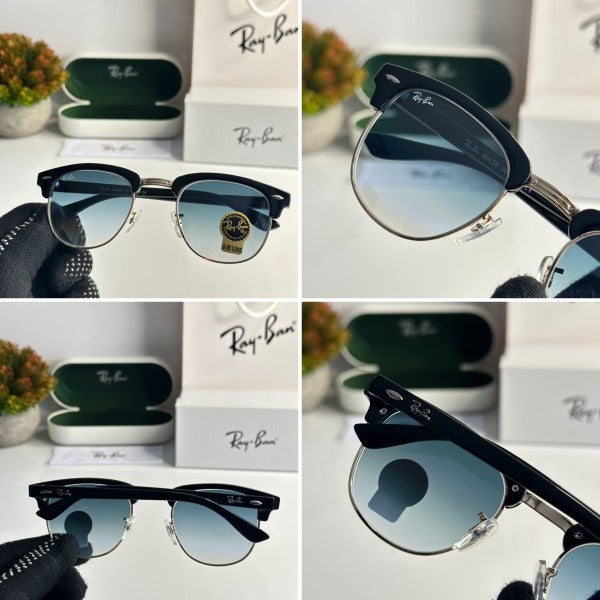 Rayban 3016 Gold Black Blue Unisex