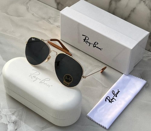 Rayban 3407 Gold Black Unisex