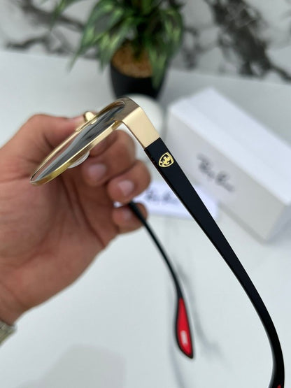 Rayban 03 Gold & Black