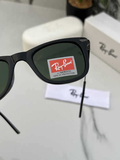 Rayban 2148 Black & Green Unisex