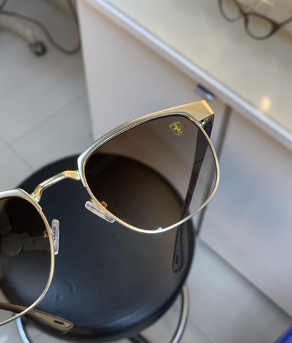 Rayban 03 Gold & Brown Unisex
