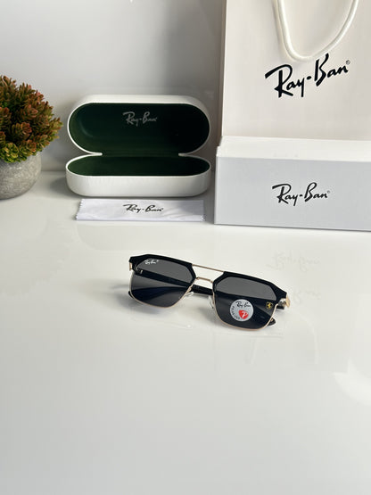 Rayban 04 Gold Black