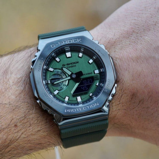Gshock| Green Metal |G1159| 1:1 Quality