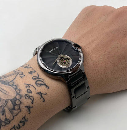 CARTIER BALLON MAN BALCK WATCH