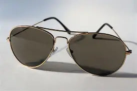 Metal Aviator Sunglasses For Mens