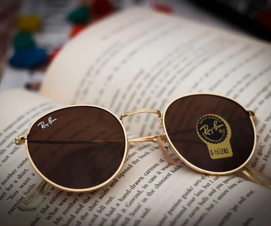 Rayban 3447 Brown & Gold Unisex