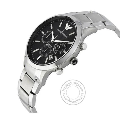 Emporio Armani Classic Chronograph Analog Black Dial Men's Watch
