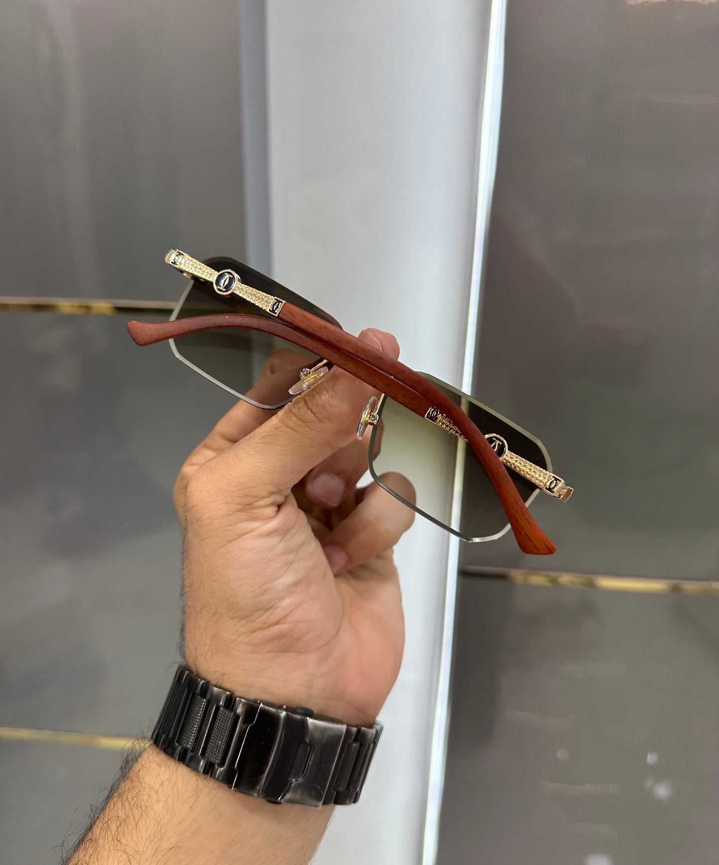 Cartier Brown Limited Edition Luxury Sunglass With Original Packing